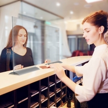 Защитные экраны настольные Защитные экраны настольные